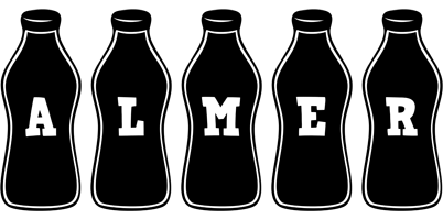 Almer bottle logo