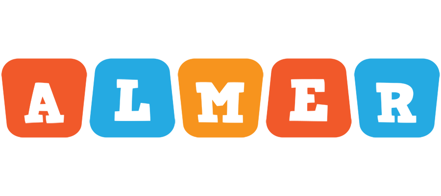 Almer comics logo