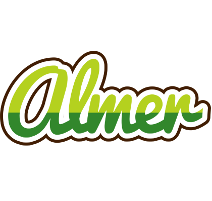 Almer golfing logo
