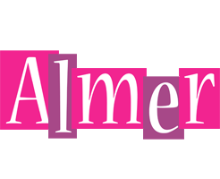 Almer whine logo