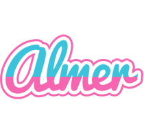 Almer woman logo