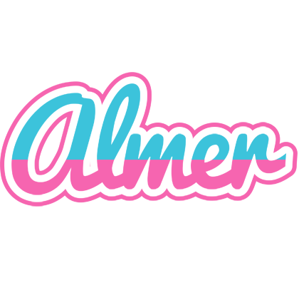 Almer woman logo