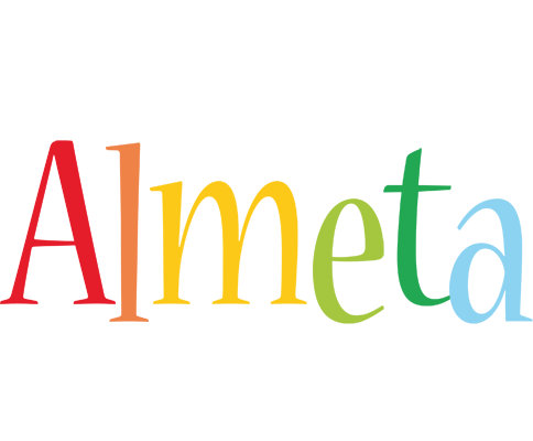 Almeta birthday logo