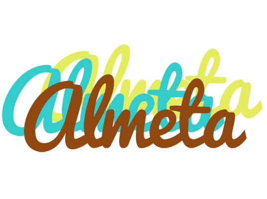 Almeta cupcake logo