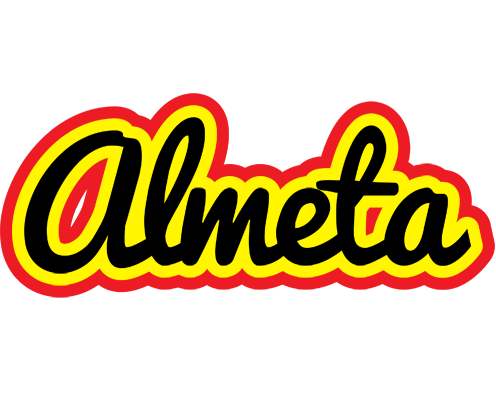 Almeta flaming logo