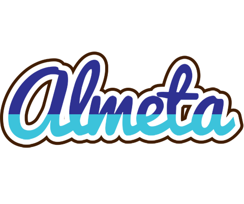 Almeta raining logo