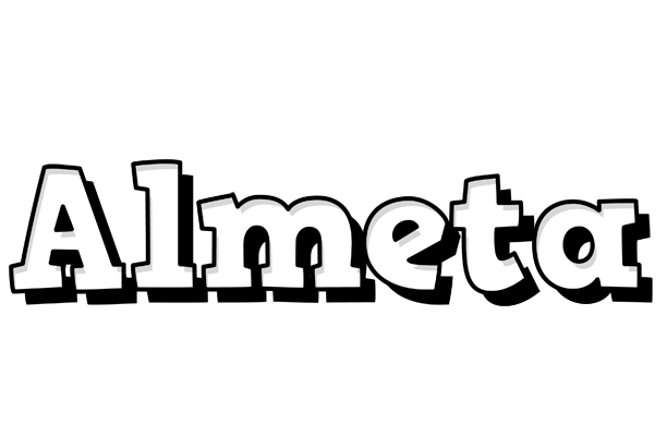 Almeta snowing logo