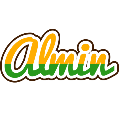 Almin banana logo