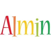 Almin birthday logo