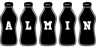 Almin bottle logo