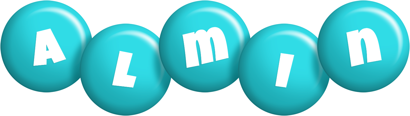 Almin candy-azur logo