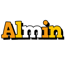 Almin cartoon logo