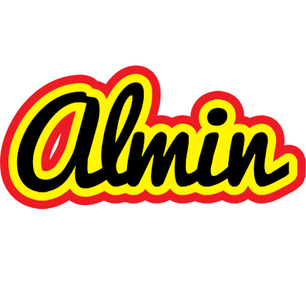 Almin flaming logo