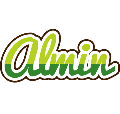 Almin golfing logo