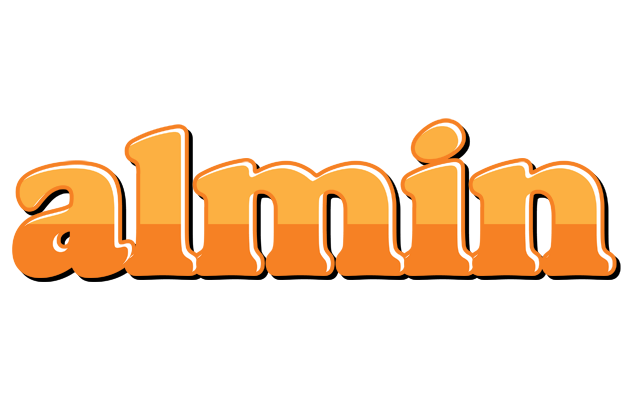 Almin orange logo