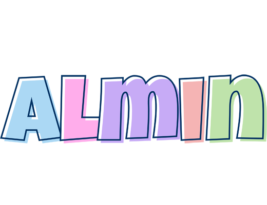 Almin pastel logo