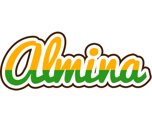 Almina banana logo