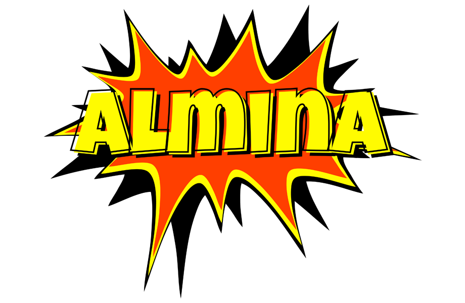 Almina bazinga logo