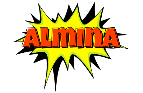 Almina bigfoot logo