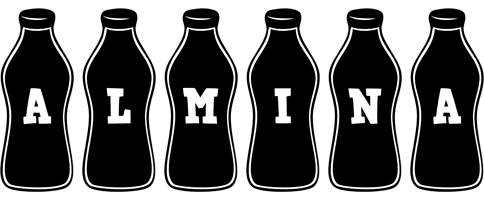 Almina bottle logo