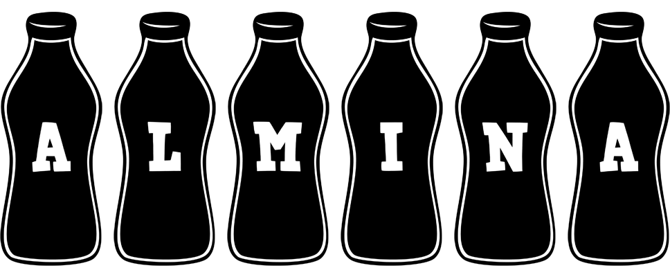 Almina bottle logo