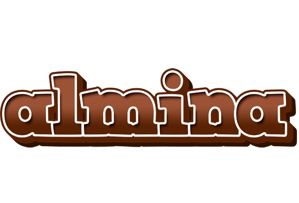 Almina brownie logo