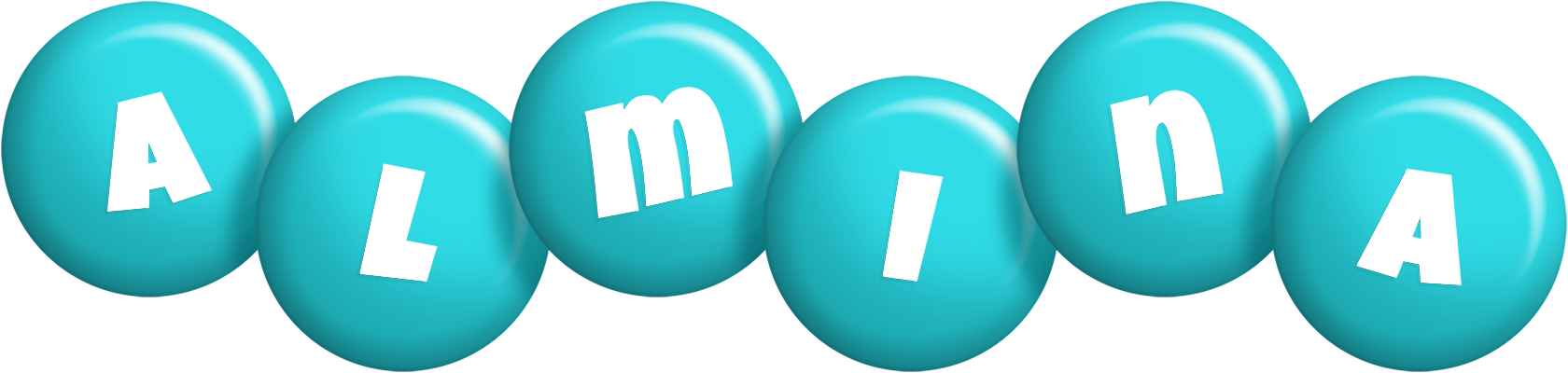 Almina candy-azur logo