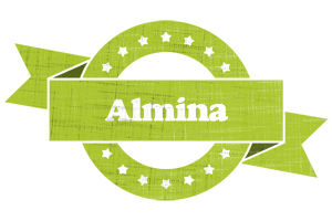 Almina change logo