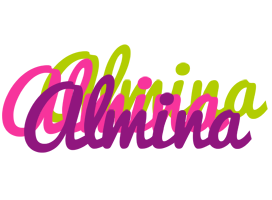 Almina flowers logo