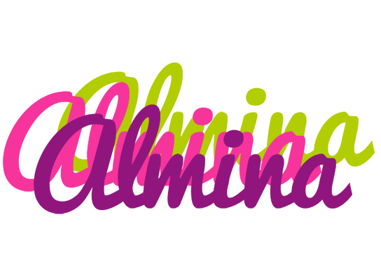 Almina flowers logo