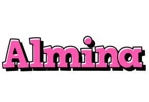 Almina girlish logo