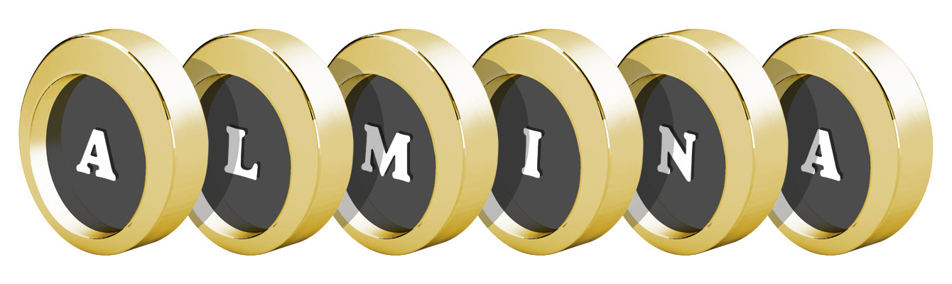 Almina gold logo