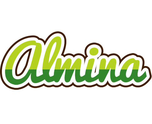 Almina golfing logo