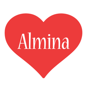 Almina love logo