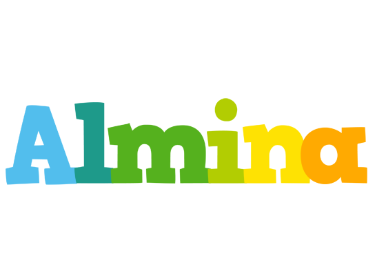 Almina rainbows logo