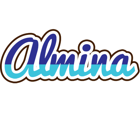 Almina raining logo
