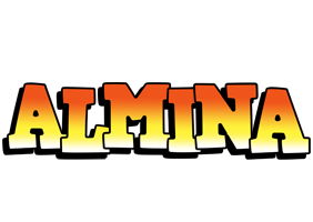 Almina sunset logo