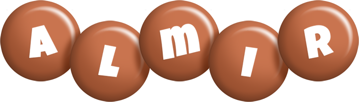 Almir candy-brown logo