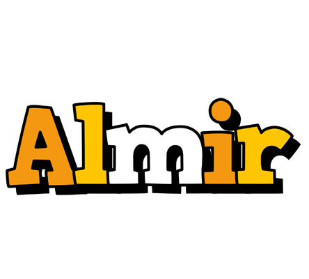 Almir cartoon logo