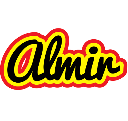 Almir flaming logo