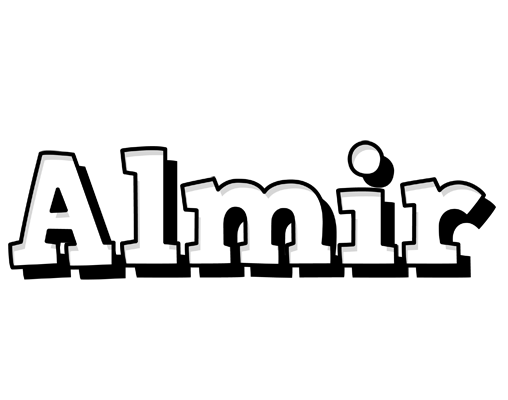 Almir snowing logo