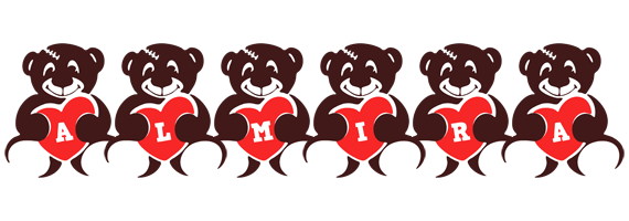 Almira bear logo