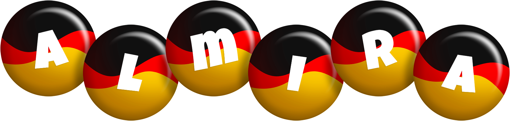Almira german logo
