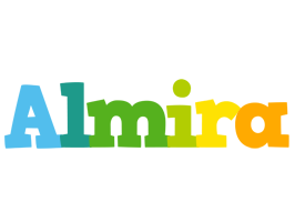 Almira rainbows logo