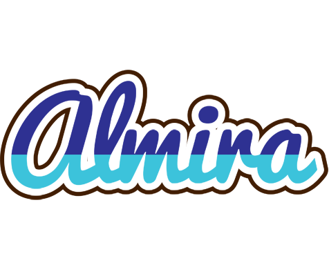 Almira raining logo