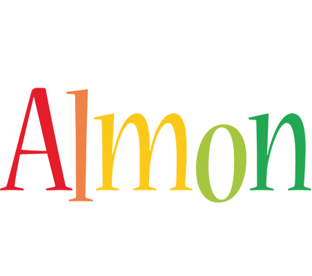 Almon birthday logo