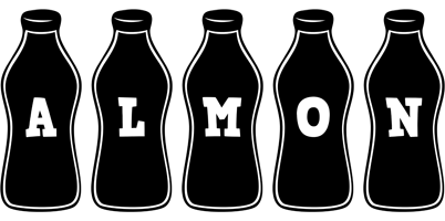 Almon bottle logo