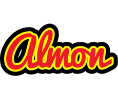 Almon fireman logo