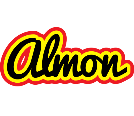 Almon flaming logo