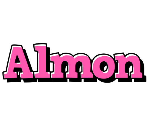 Almon girlish logo